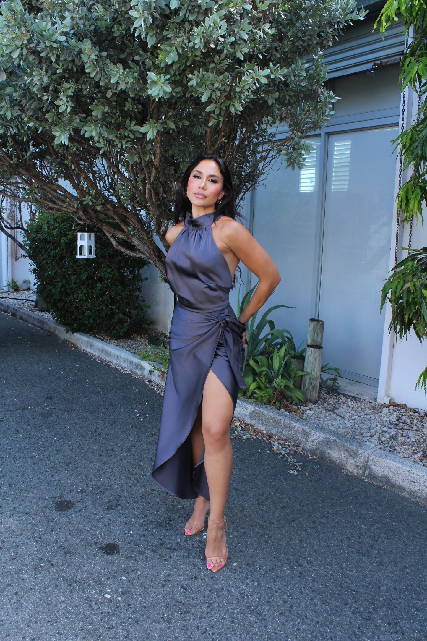 Jolice Silk Dress