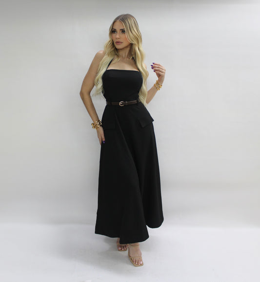 Lavinia Dress (Black)