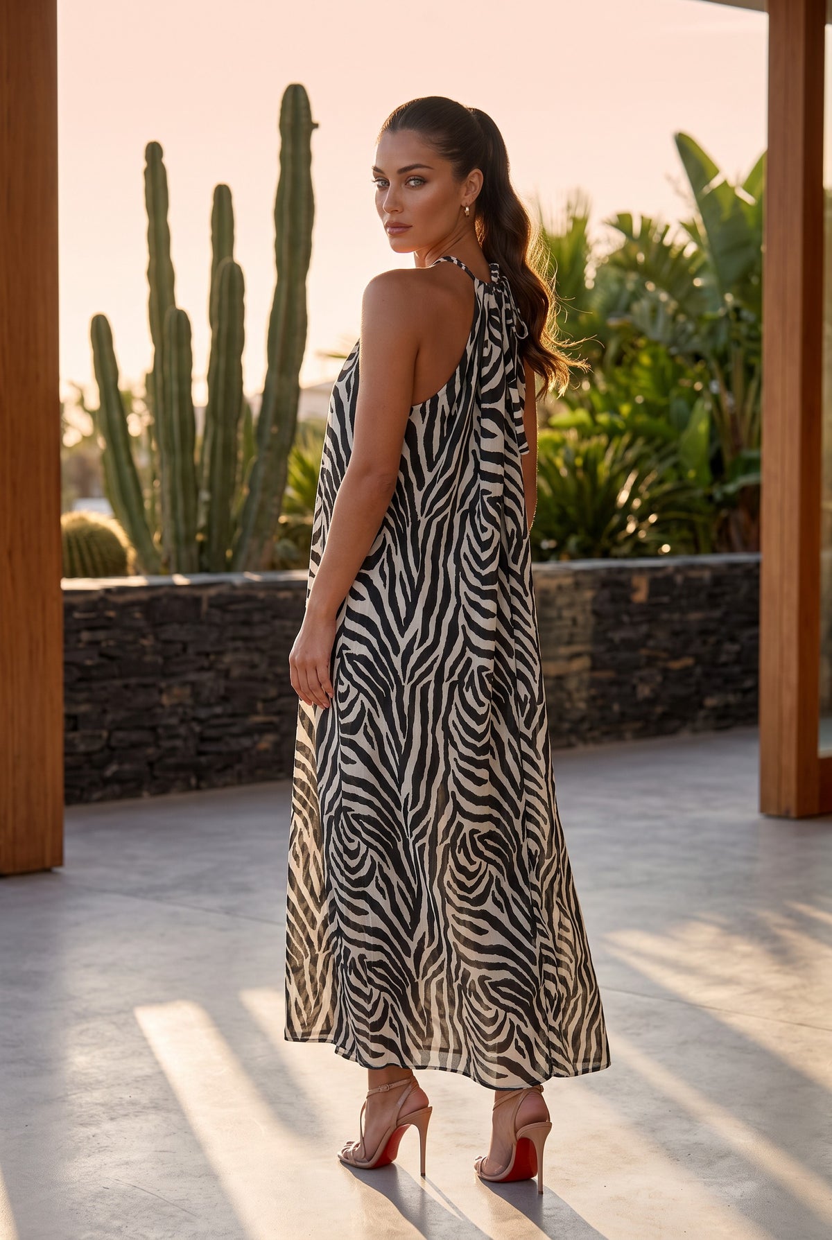 Tanzania Halter Dress