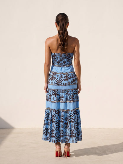 Griego Blue Dress