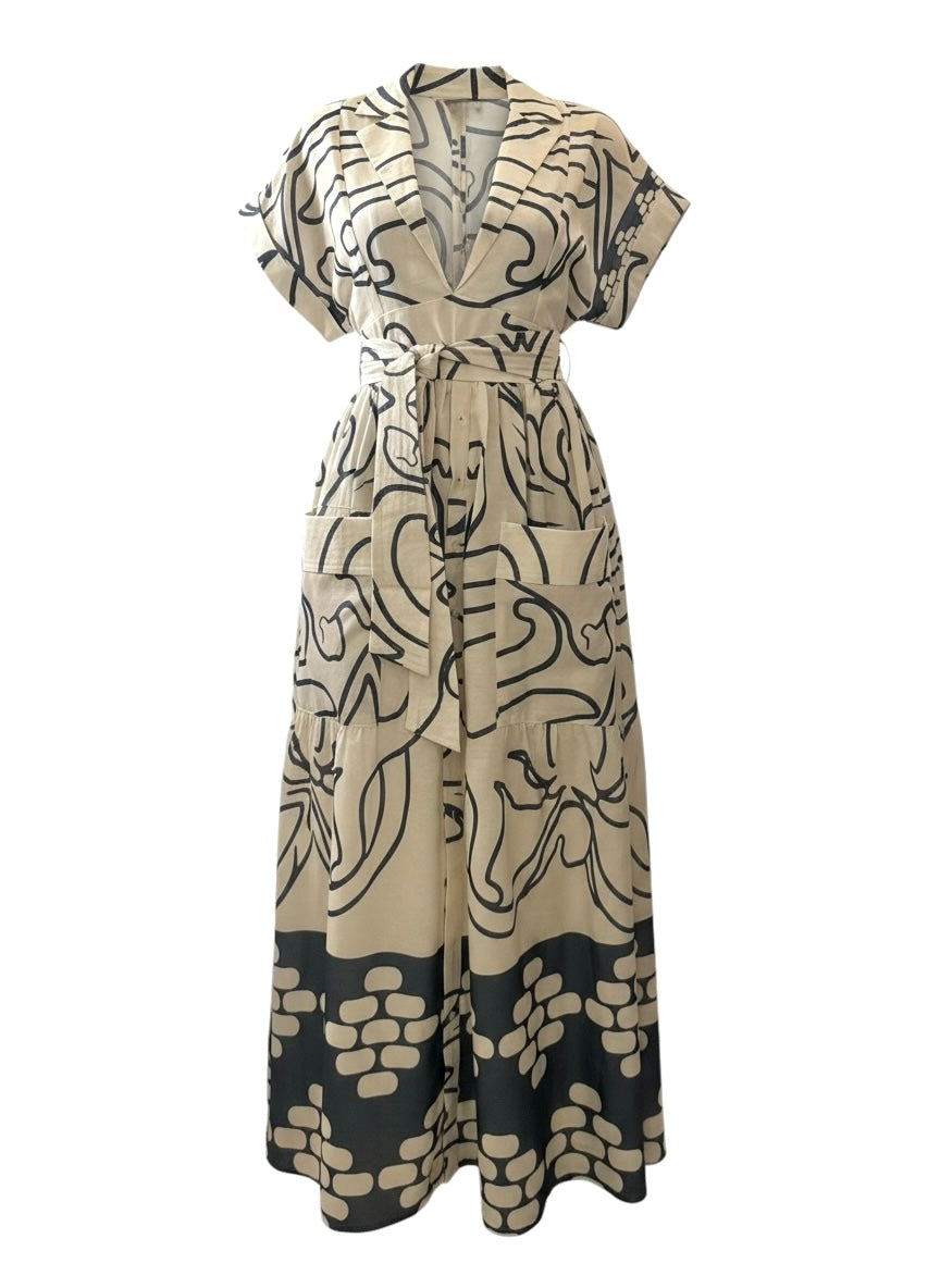 Ivory Tropic Maxi (blue)