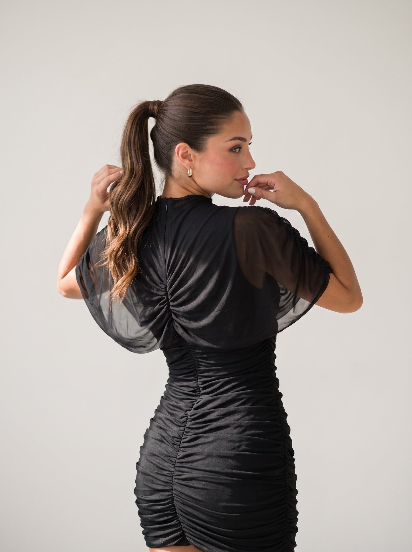 Greta Black Dress