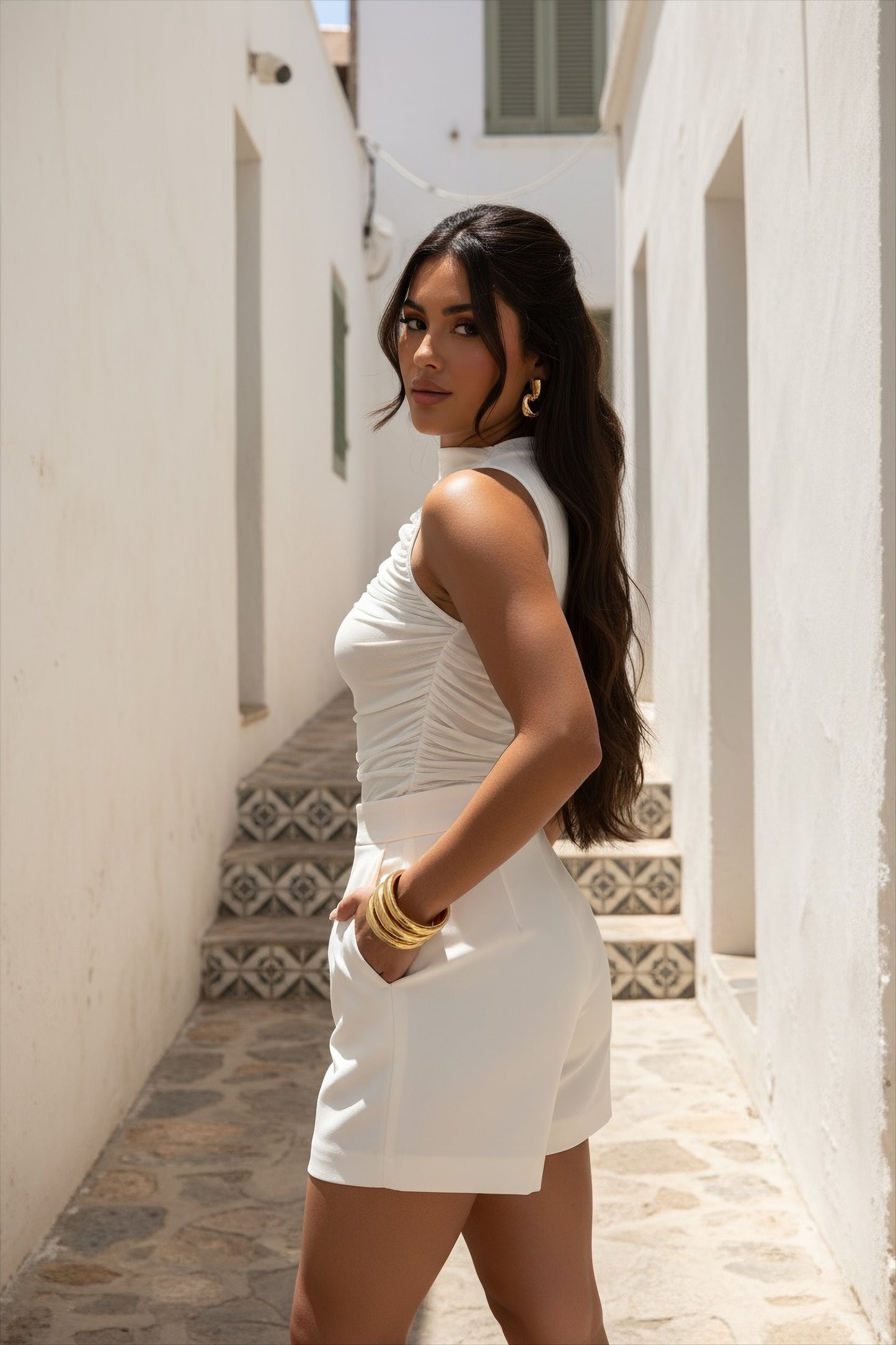 Off Duty Top (White)