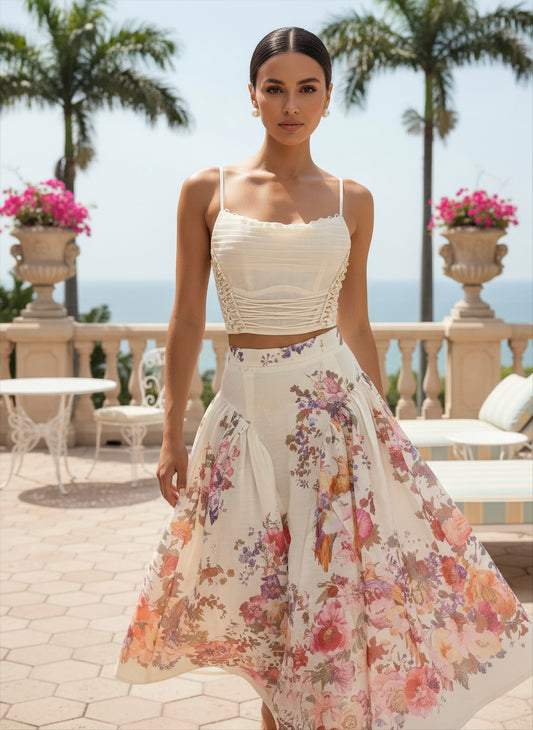Villa Skirt Set
