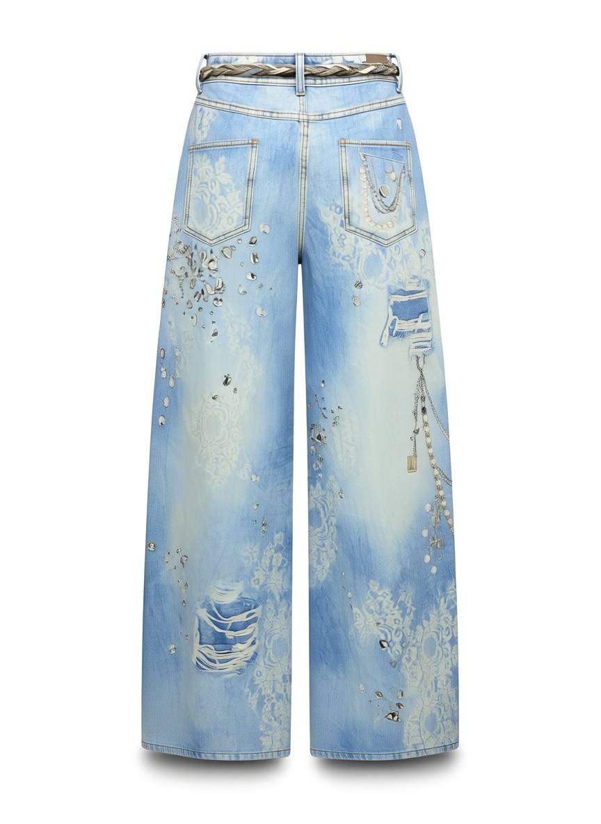 Light Wash Denim Jeans