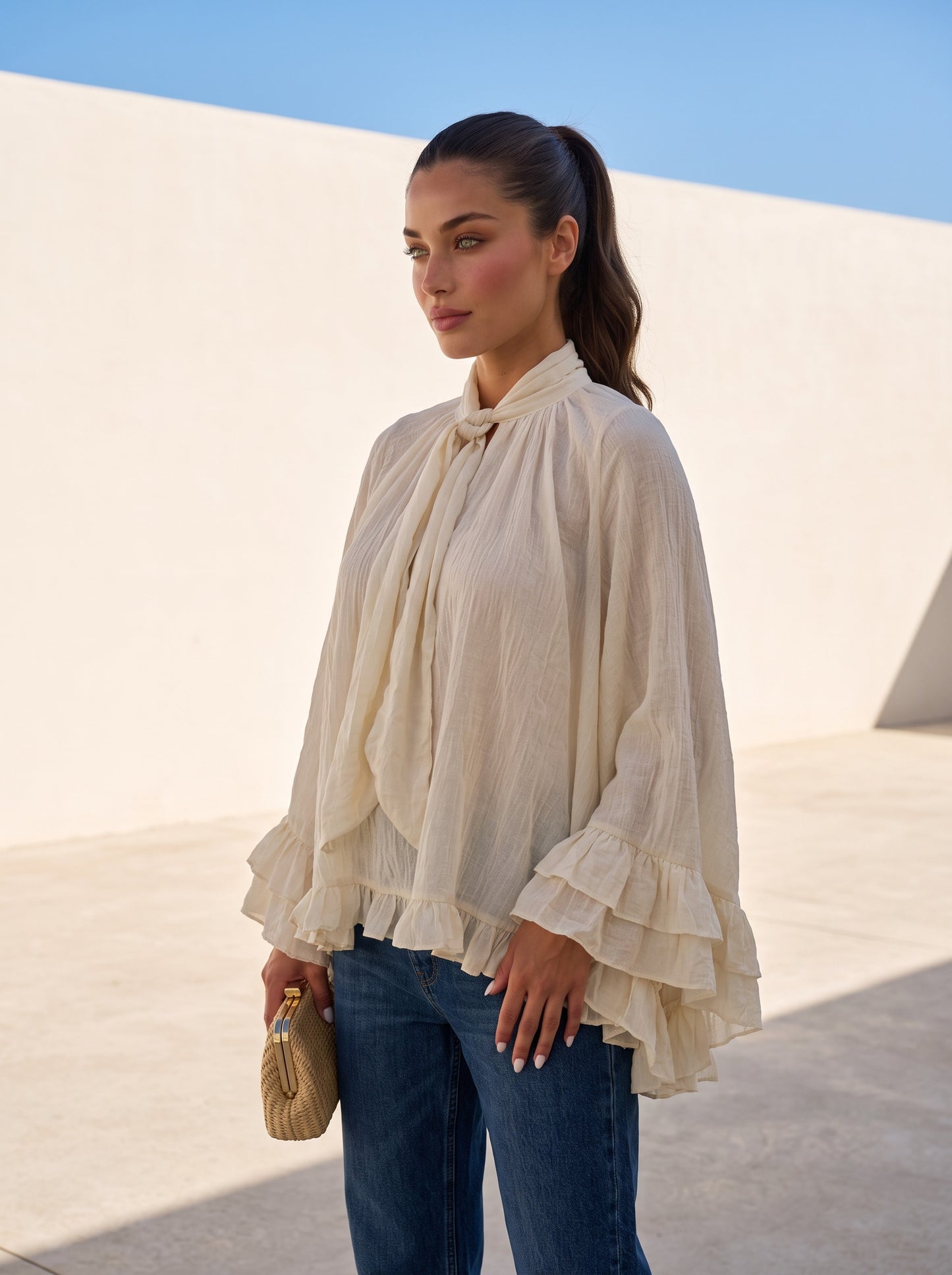 Romance Top (Beige)