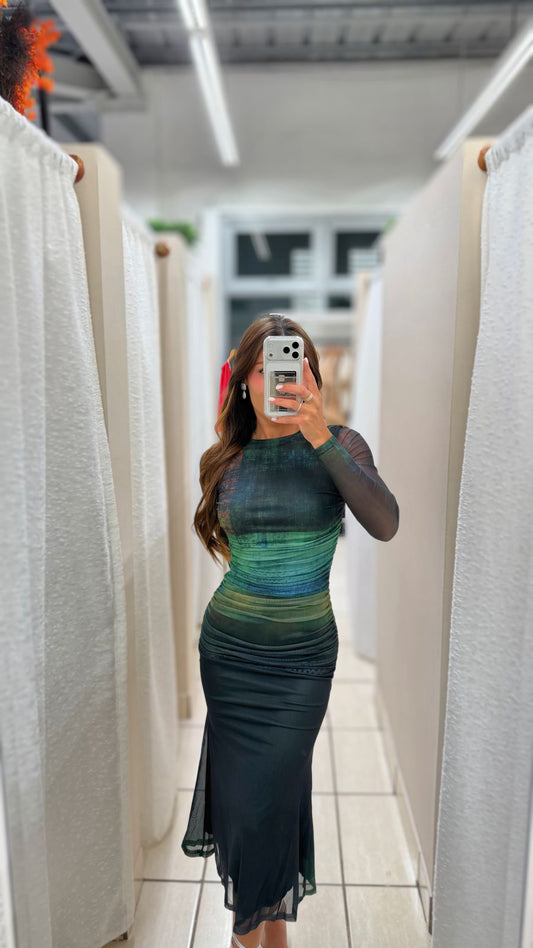 Hollyn Dress (Green)