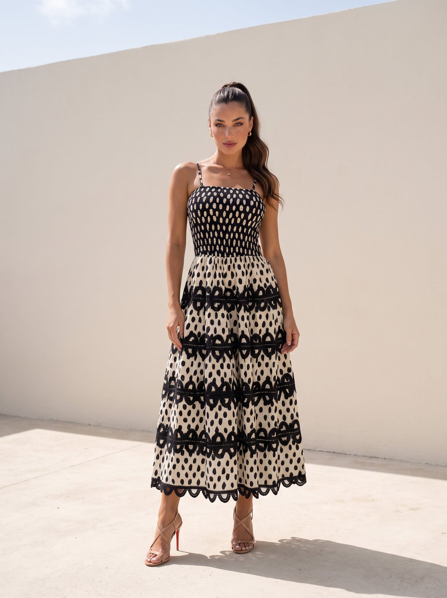 Lunares Maxi Dress