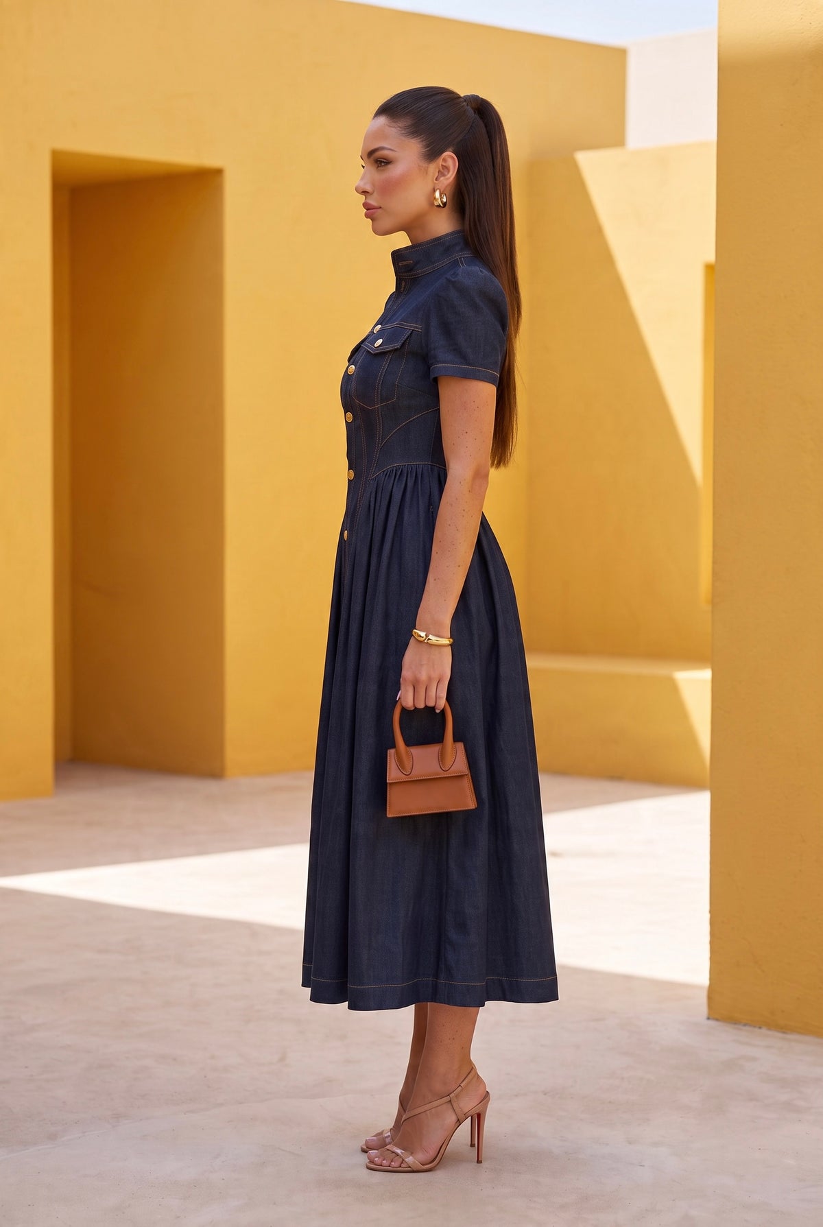 Valentina Denim Dress