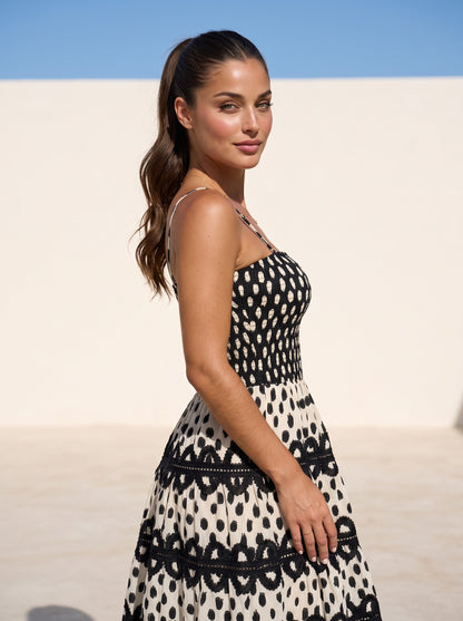 Lunares Maxi Dress
