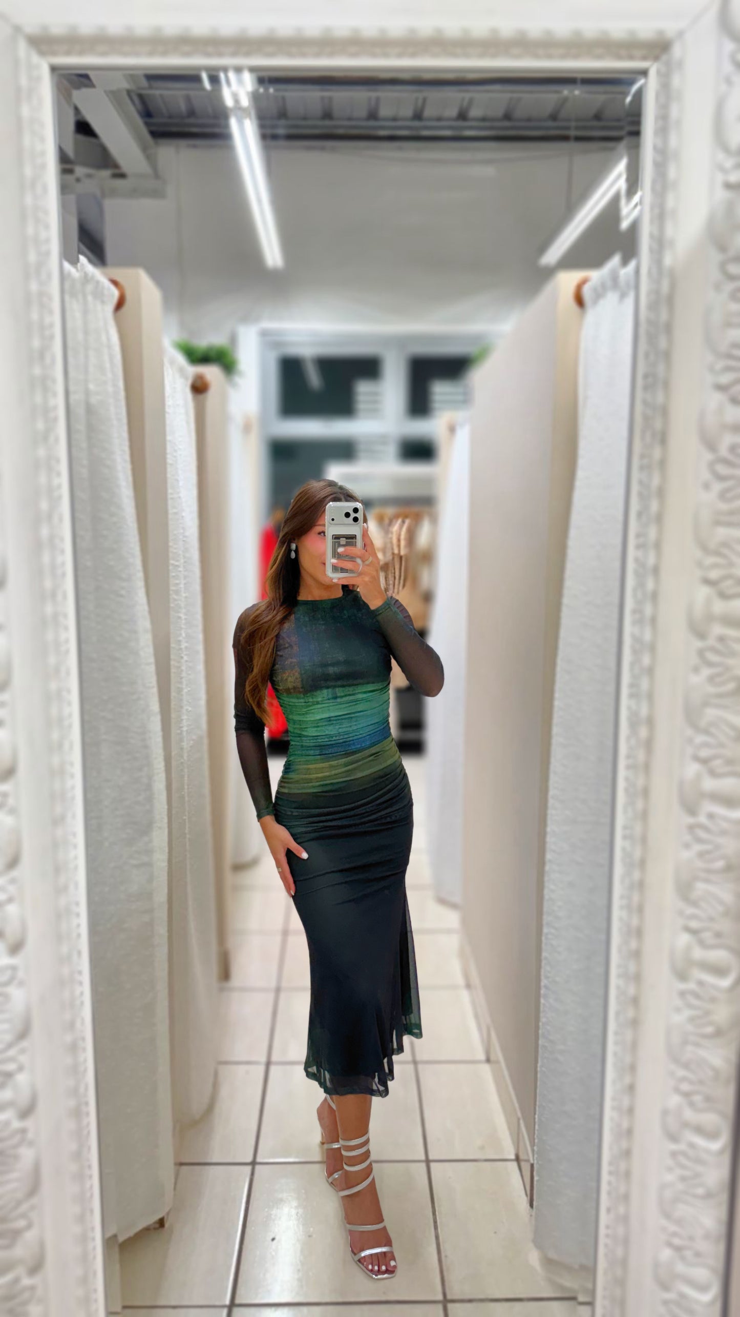 Hollyn Dress (Green)