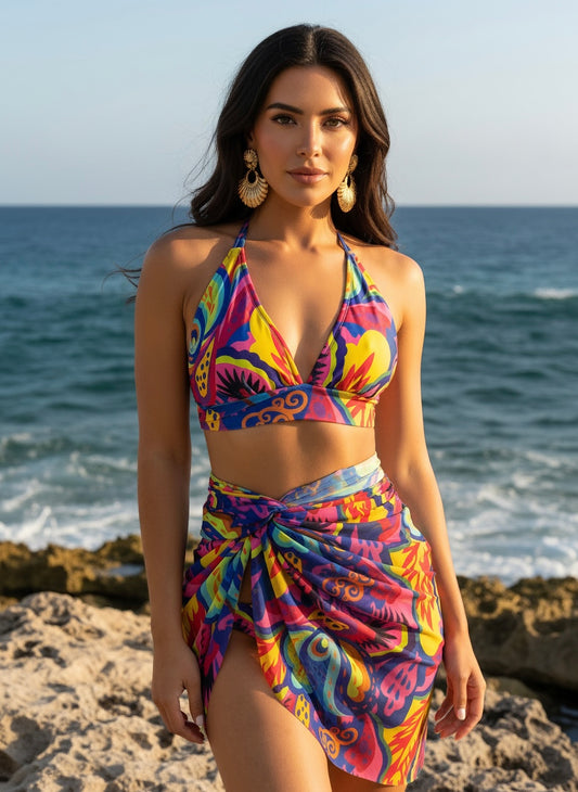 Coastal Sarong Swim