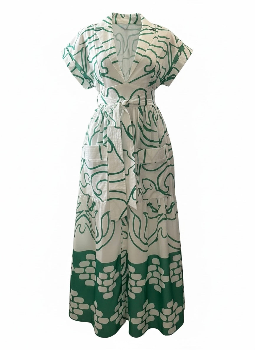 Ivory Tropic Maxi (Green)
