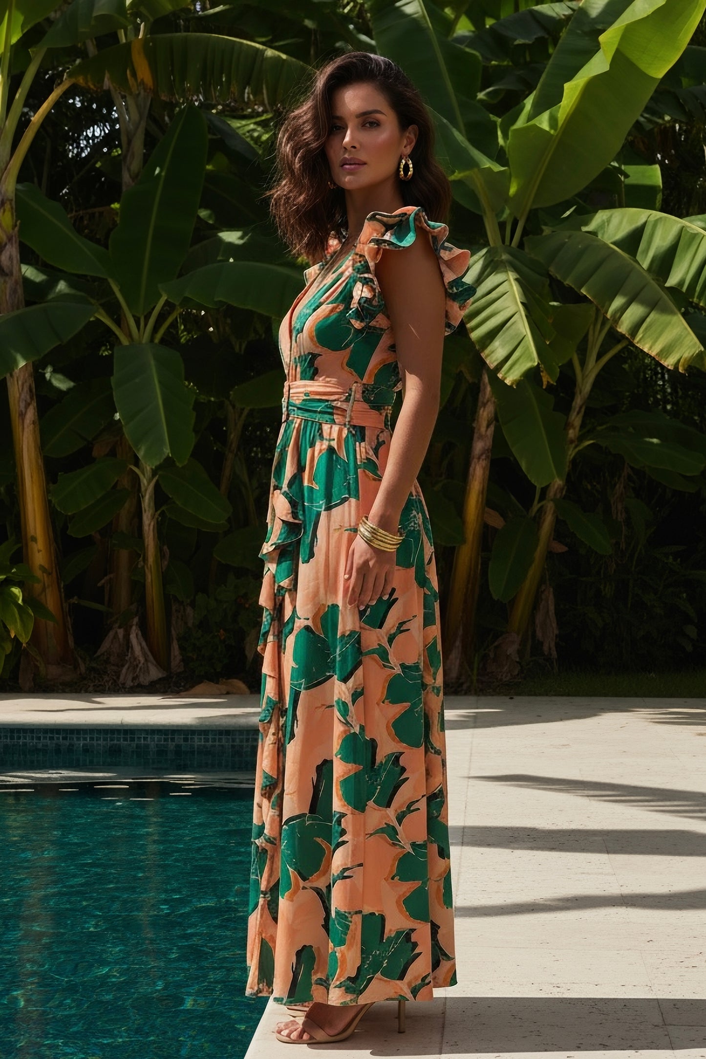 Peach Paradise Dress