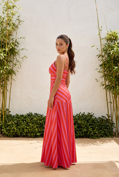 Frambuesa Maxi Dress (MADE TO ORDER)
