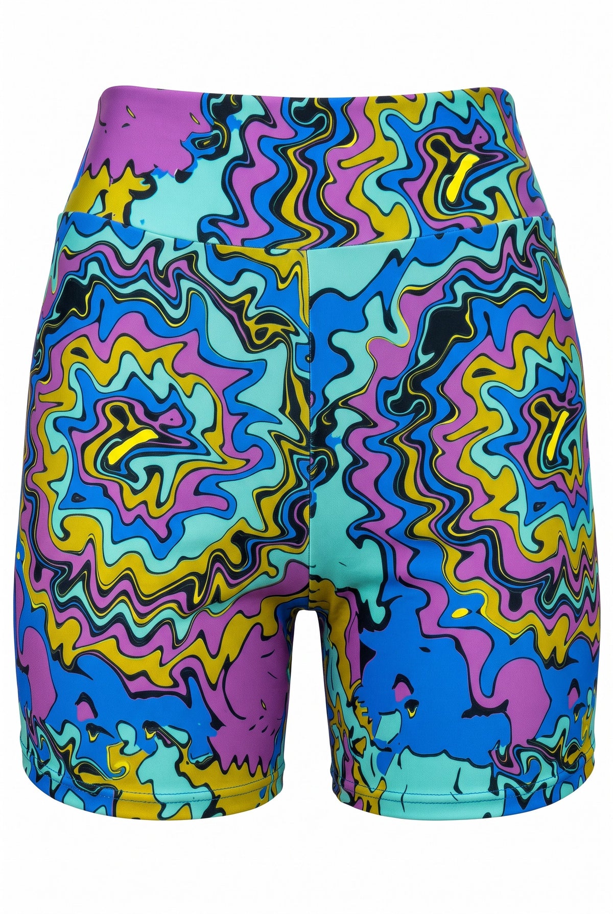 Blue Swirls Shorts Set