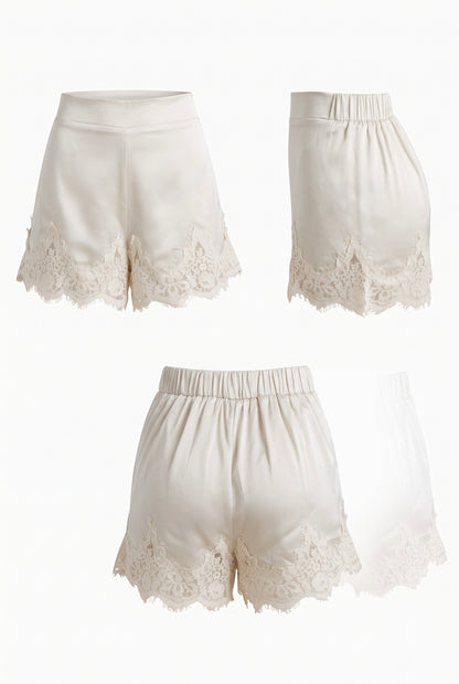 Satin Lace Set