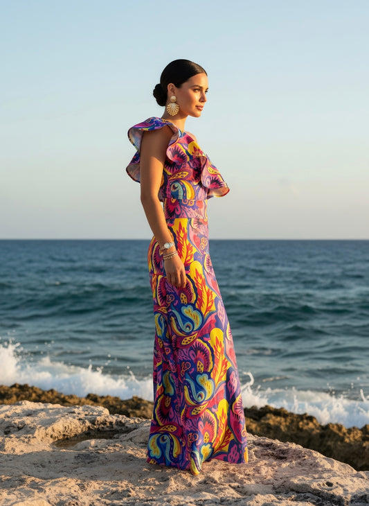 Seahorse Skirt Set