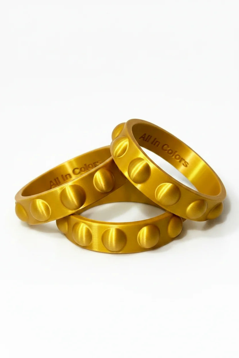 All in Colors Endless Bangles (Bundle of 3) Thick