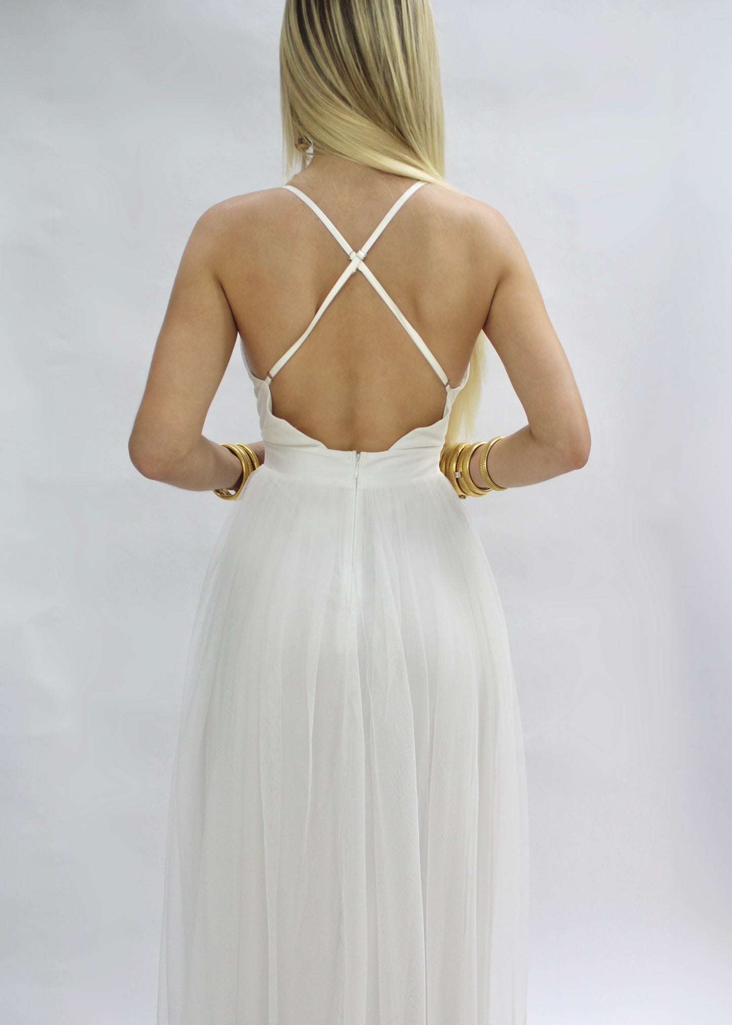 Clarisse Dress (white)