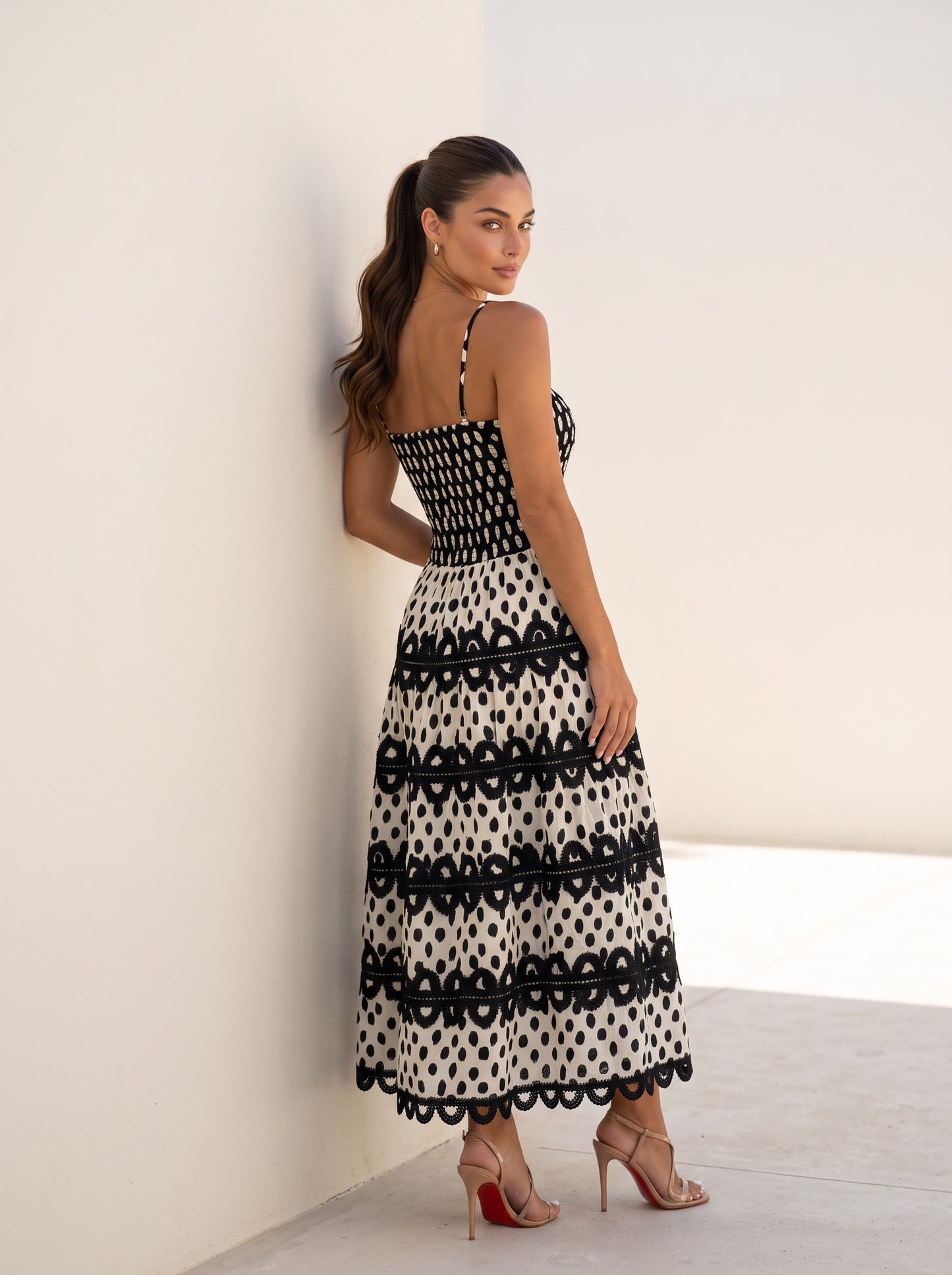 Lunares Maxi Dress