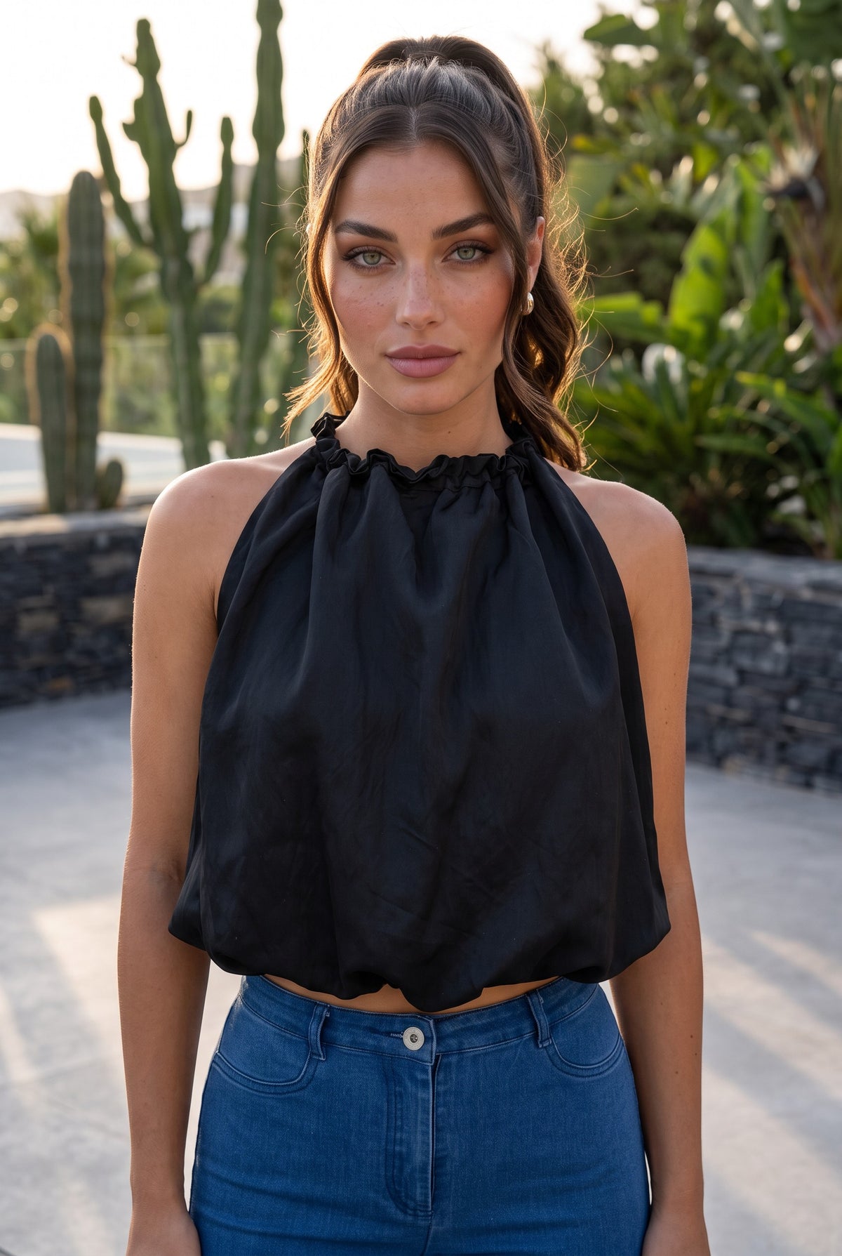 Bubble Halter Top