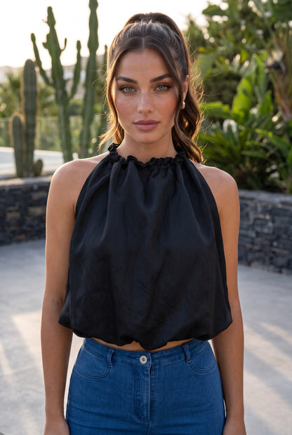 Bubble Halter Top