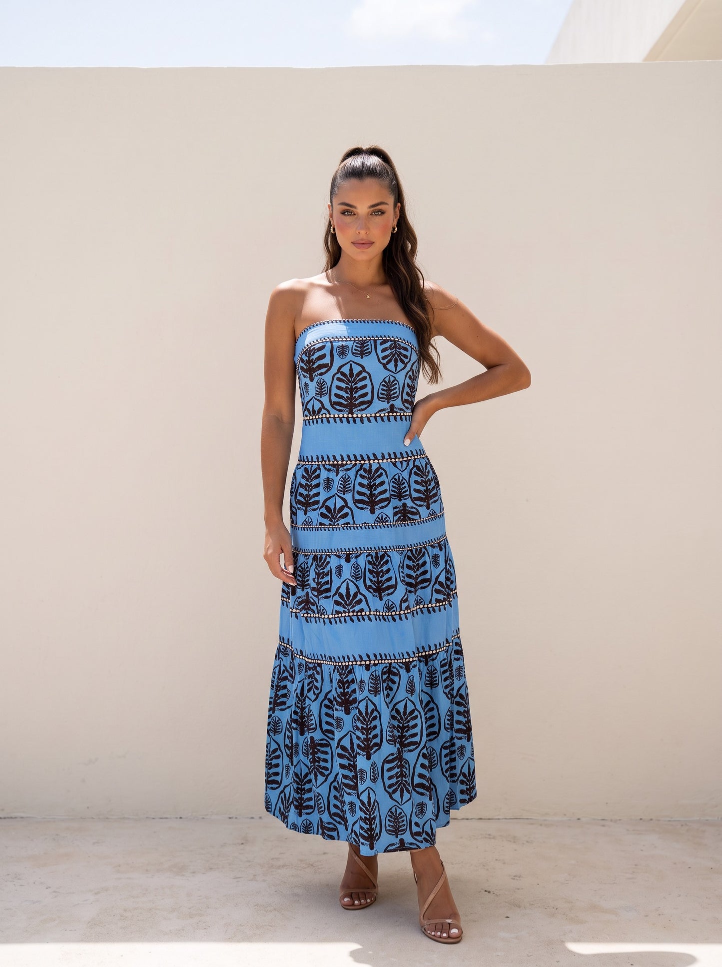 Griego Blue Dress