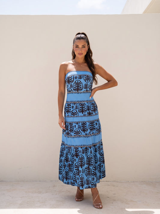 Griego Blue Dress