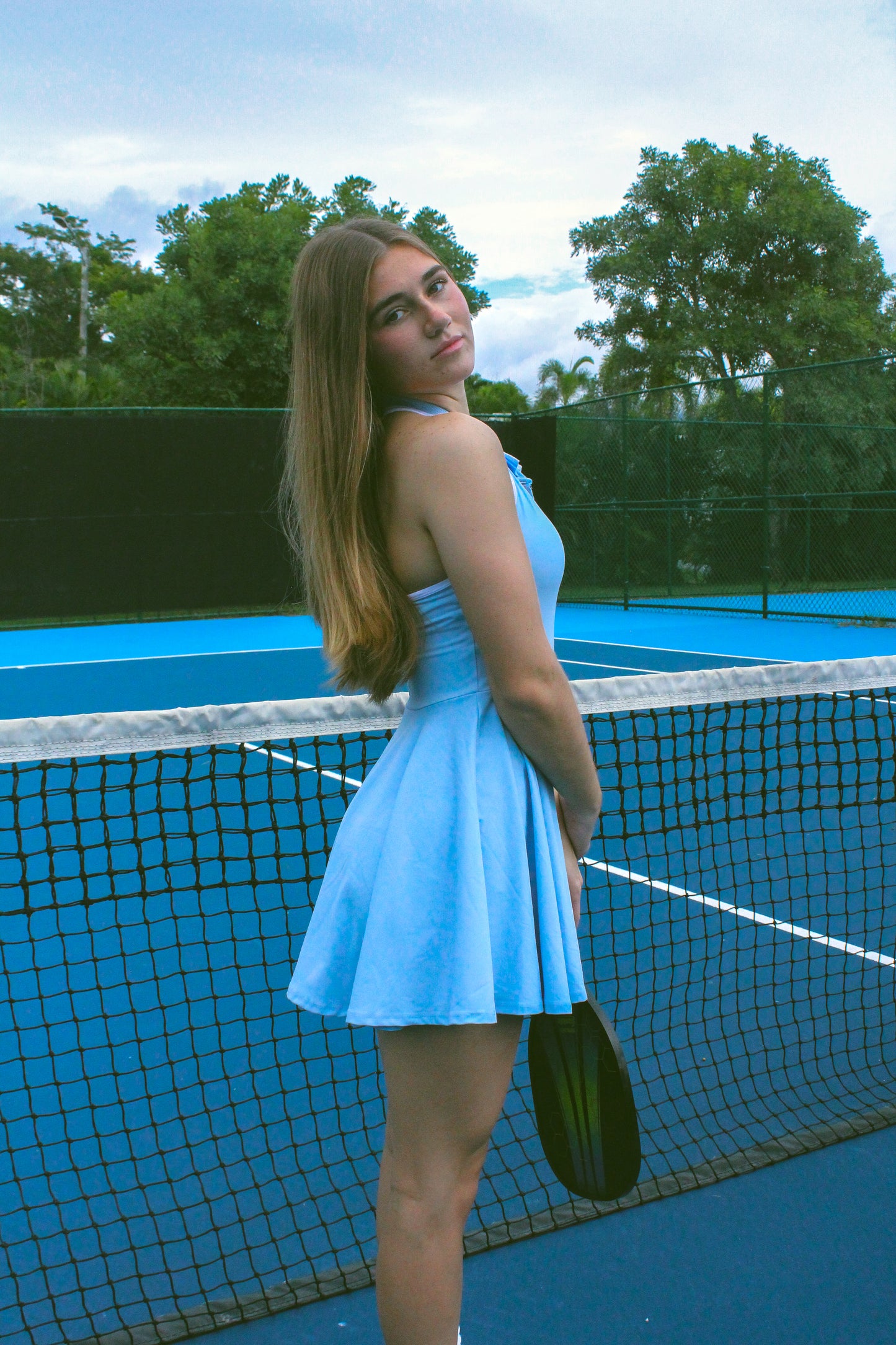 Power Play Dress (light blue)