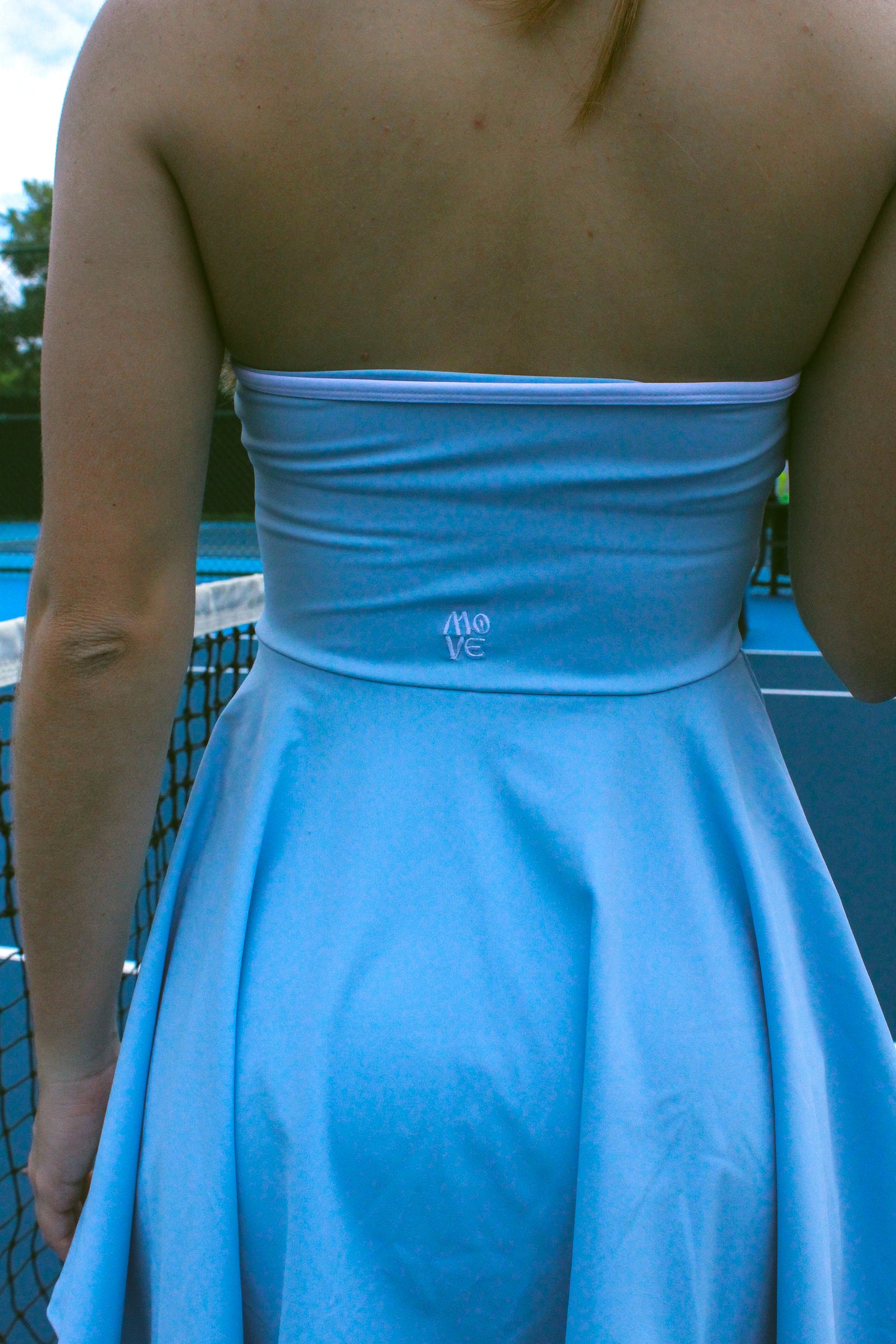 Power Play Dress (light blue)