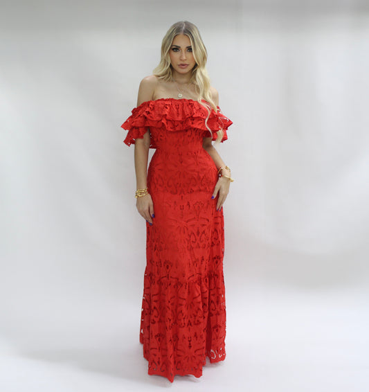 Thalassa Dress (Red)