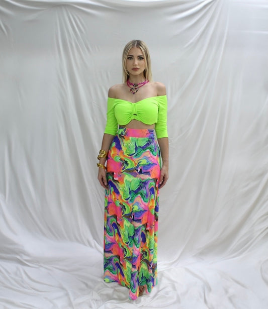 Tie-Dye set of skirt