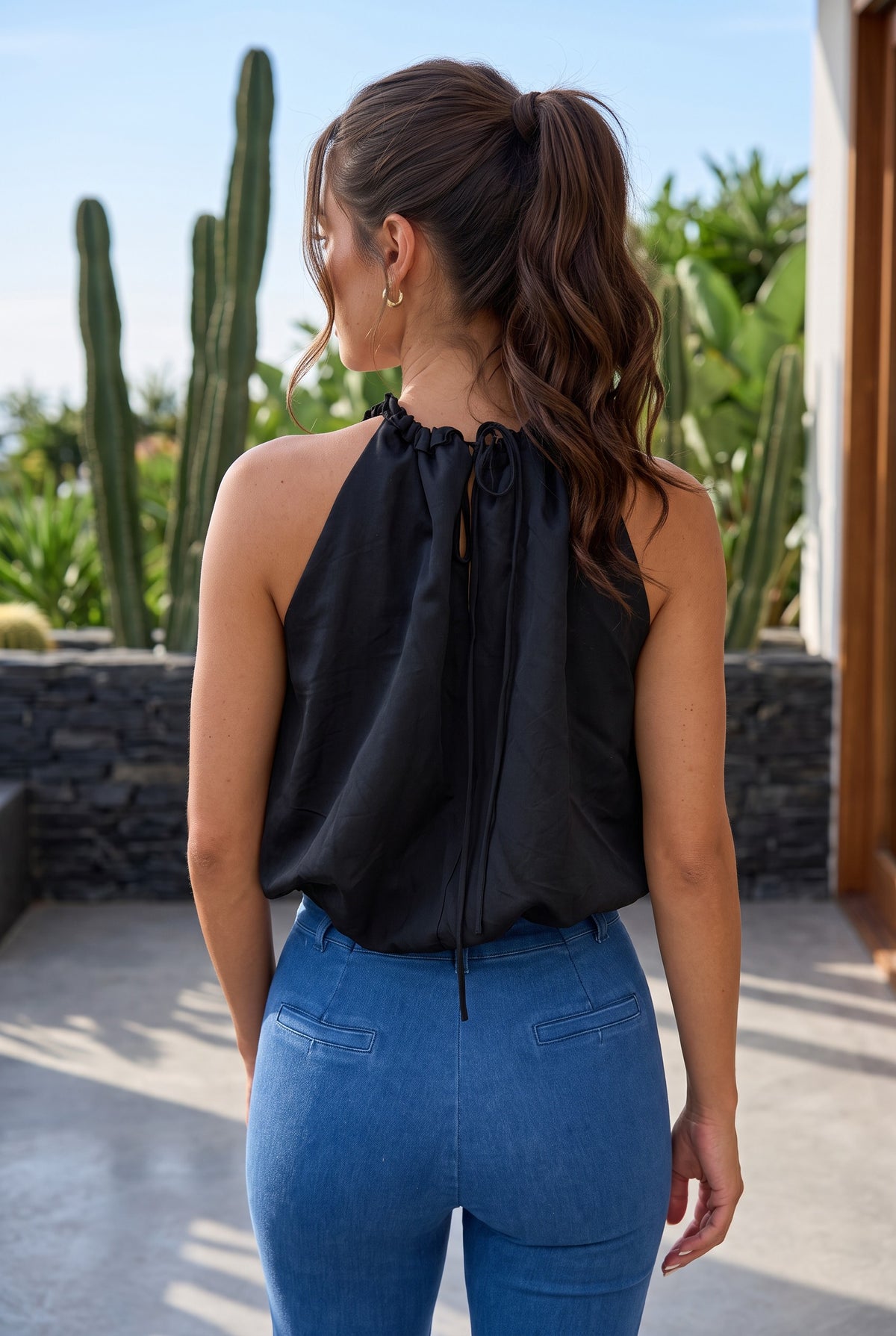 Bubble Halter Top