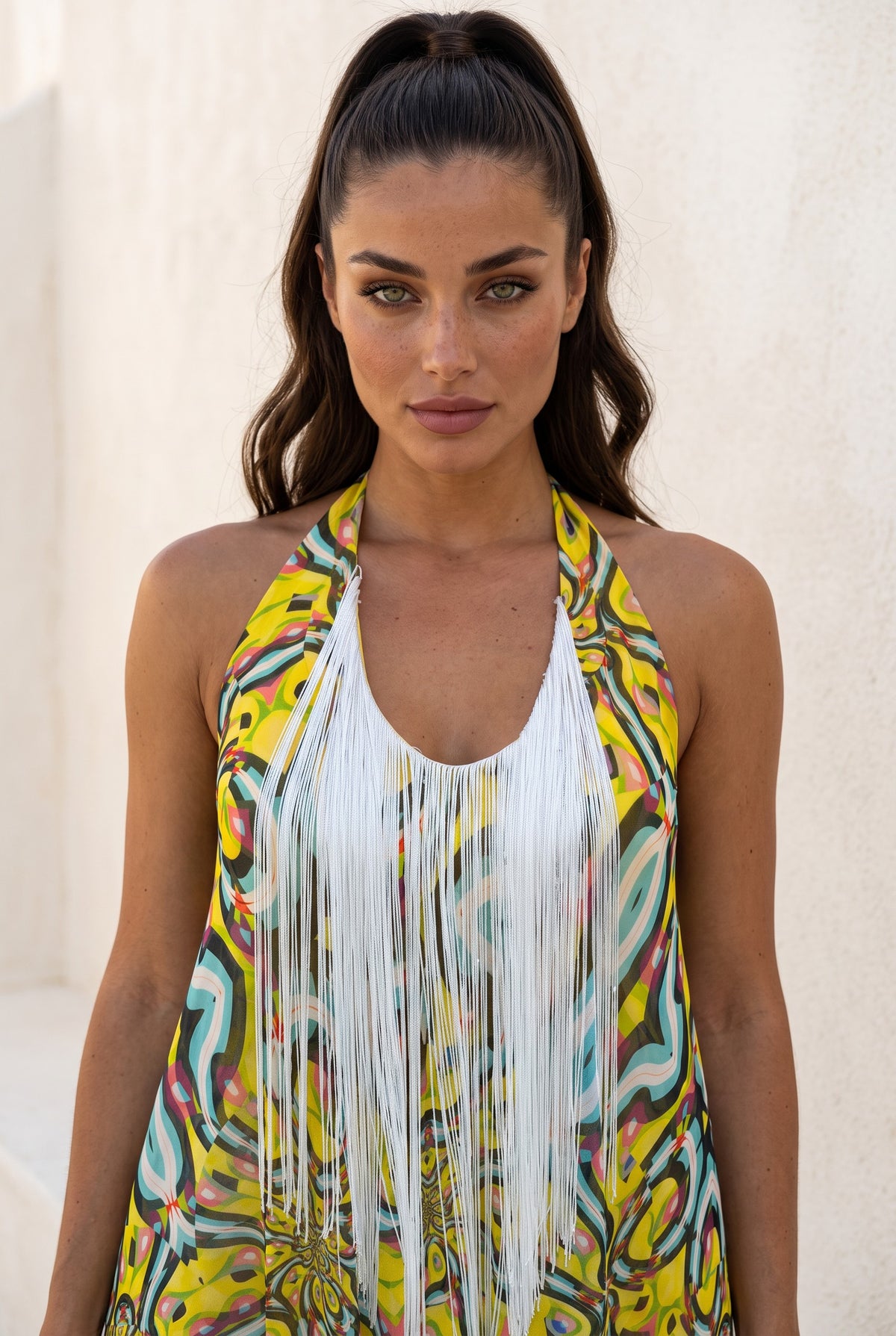 Mimosa Halter Maxi