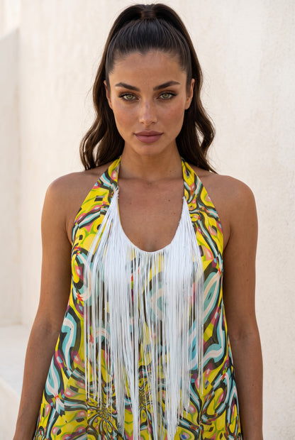 Mimosa Halter Maxi