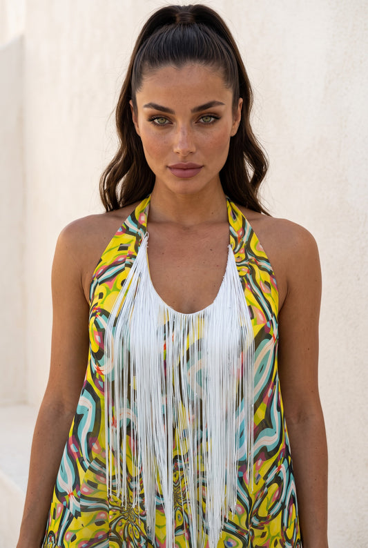 Mimosa Halter Maxi