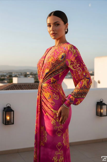 Bizancio Dress (Pink)