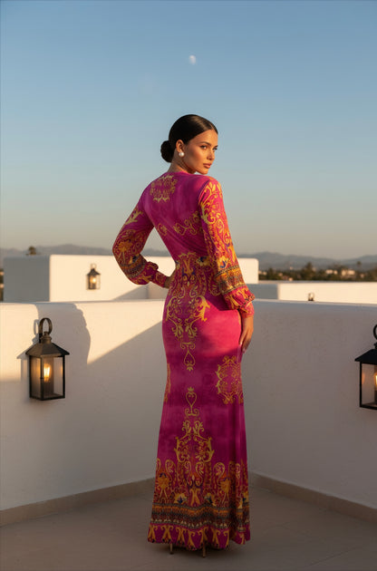 Bizancio Dress (Pink)