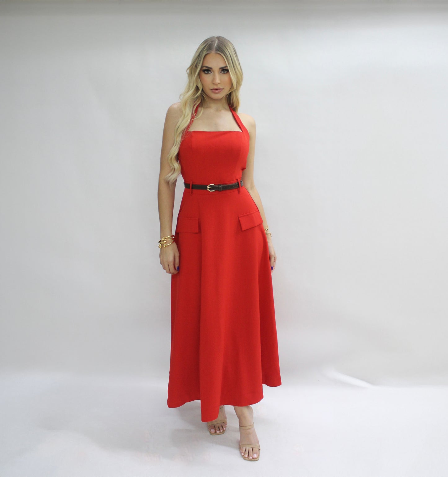 Lavinia Dress (Red)