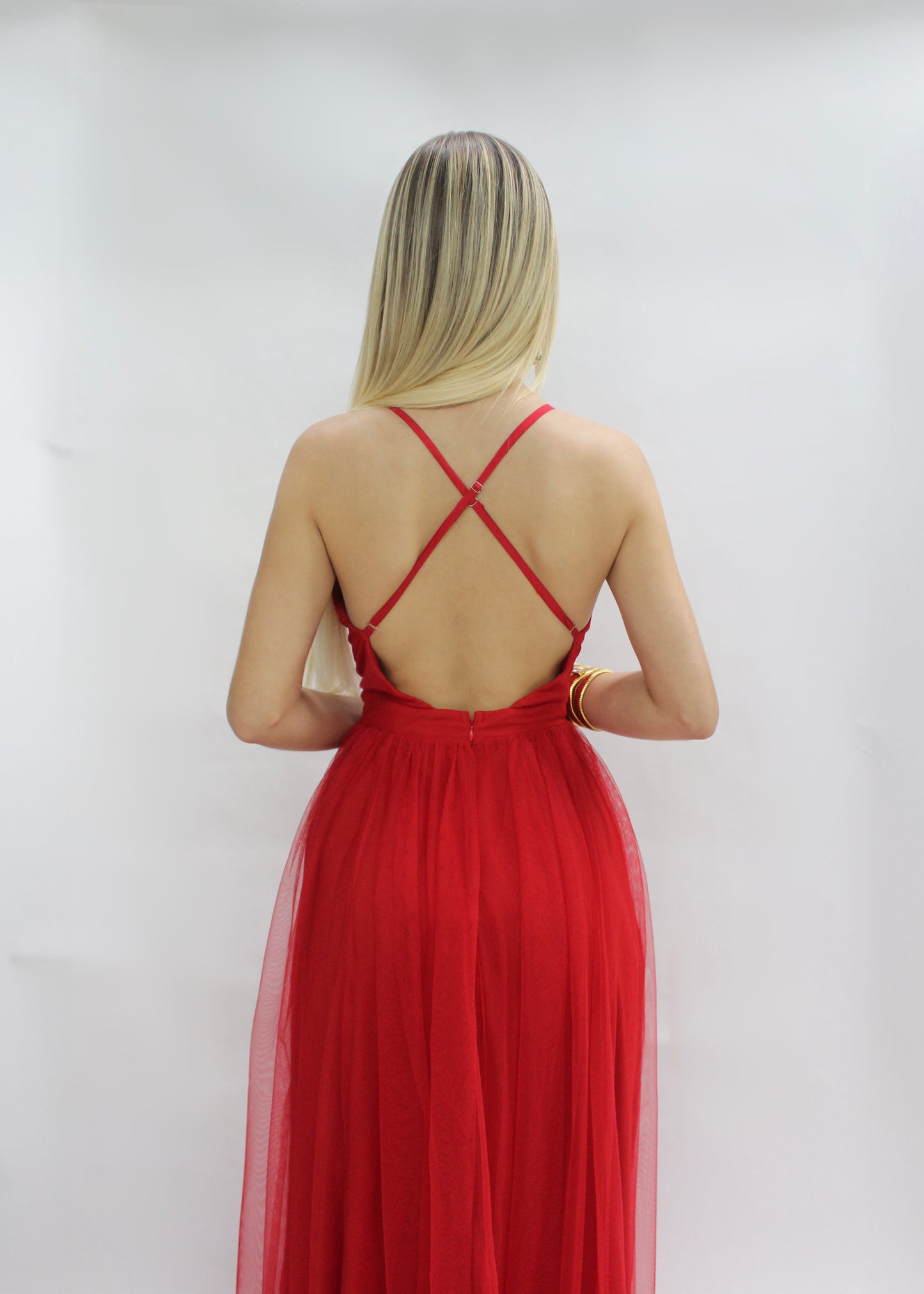 Clarisse Dress (Red)