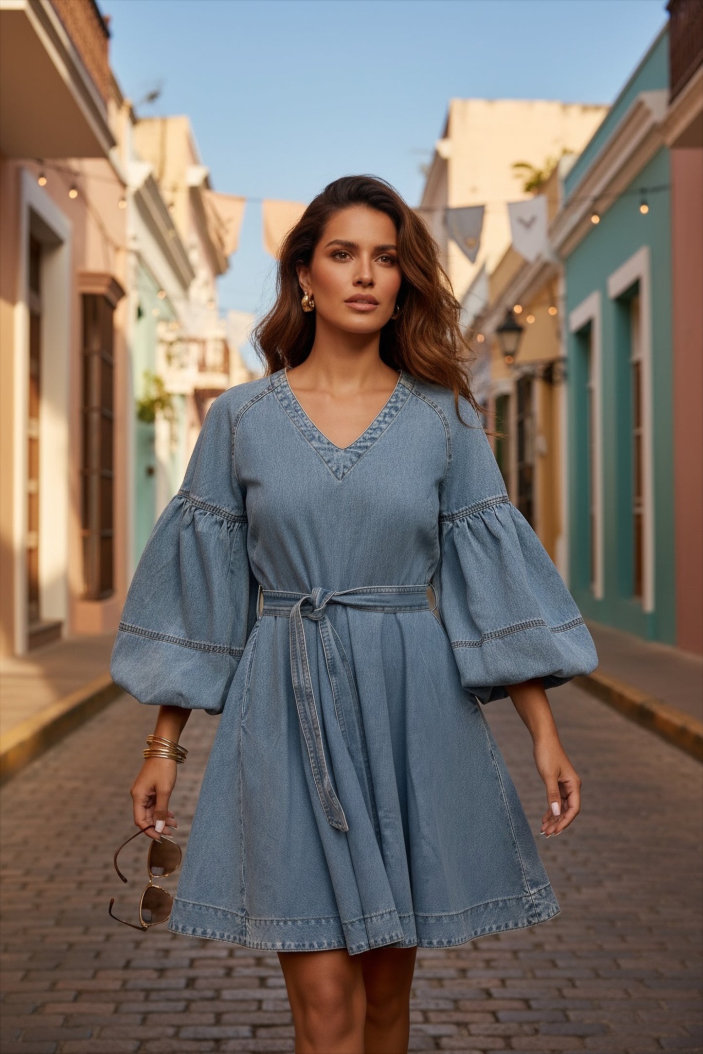 Balcon Azul Dress