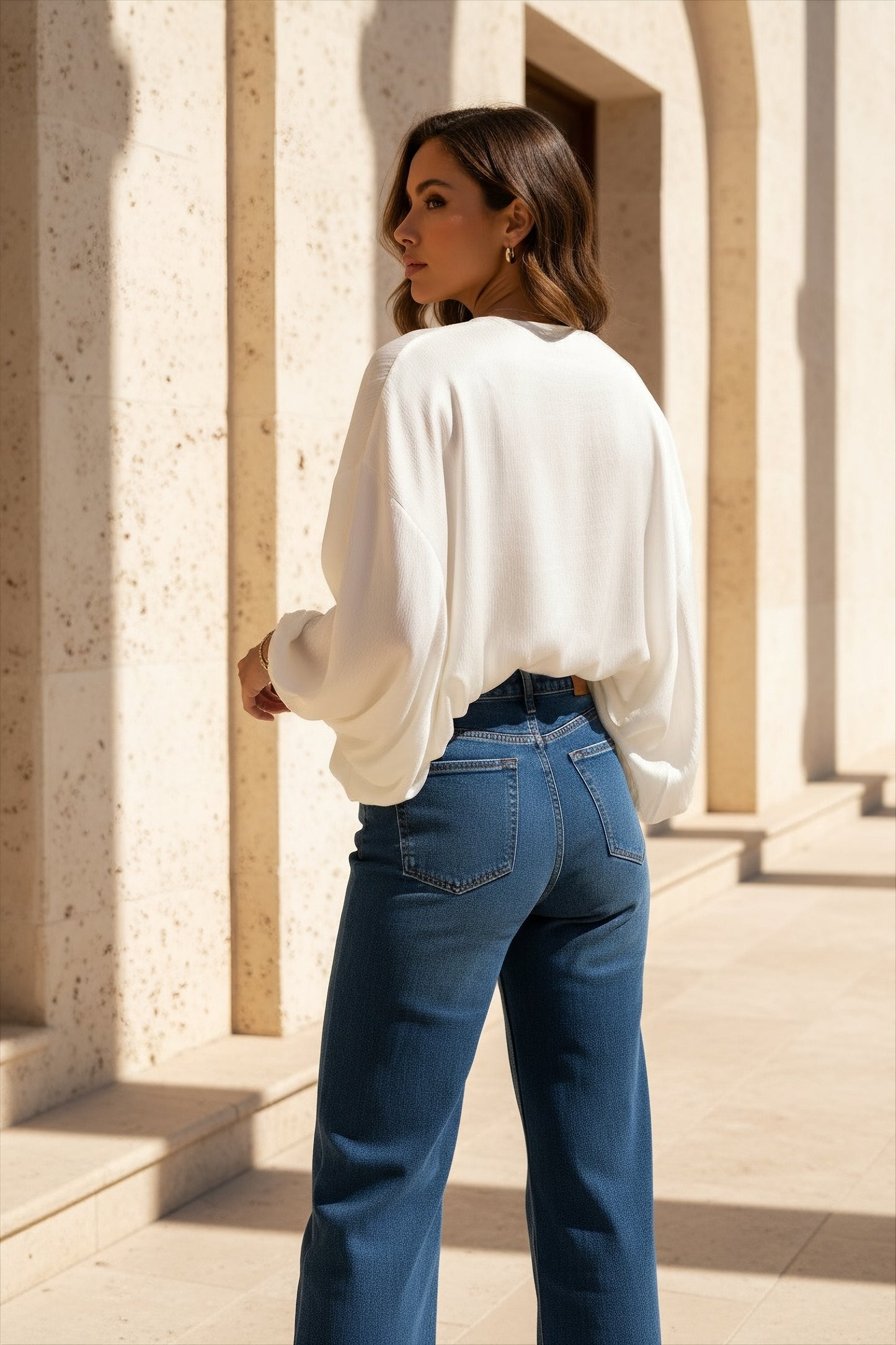 Talis Blouse (Pearl)