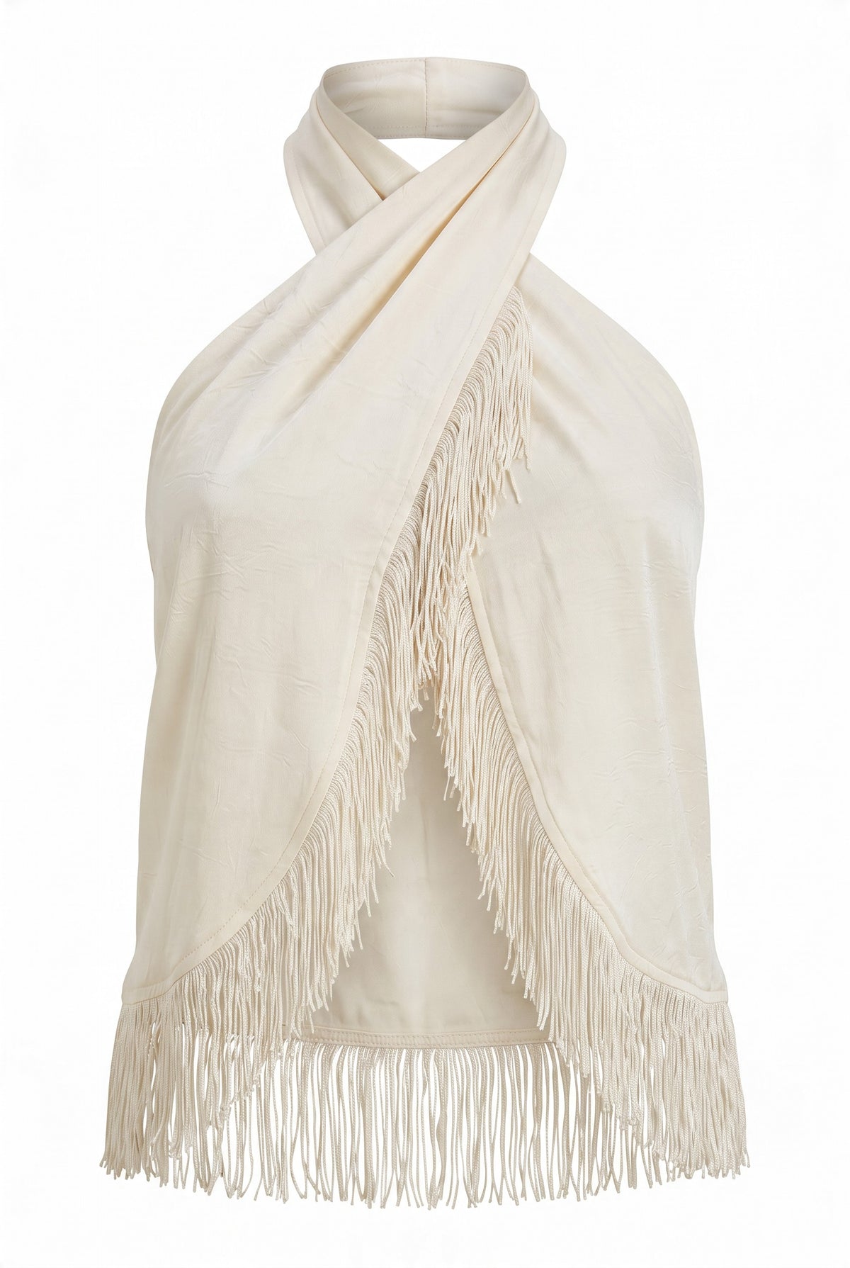 Ivory Fringe Top