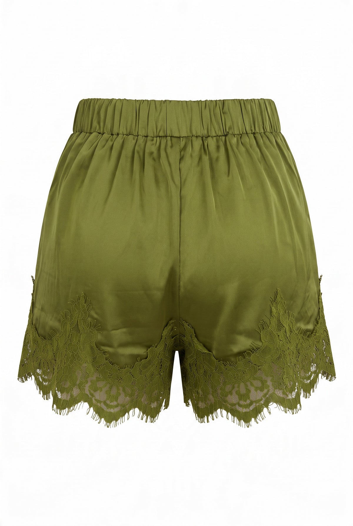 Olive Satin Set