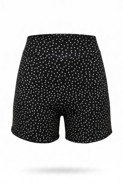 Polka Dot Peplum Shorts Set