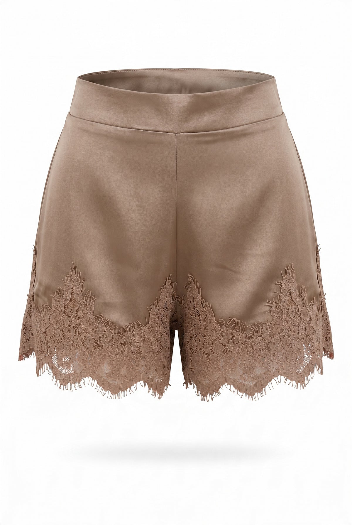 Taupe Satin Set
